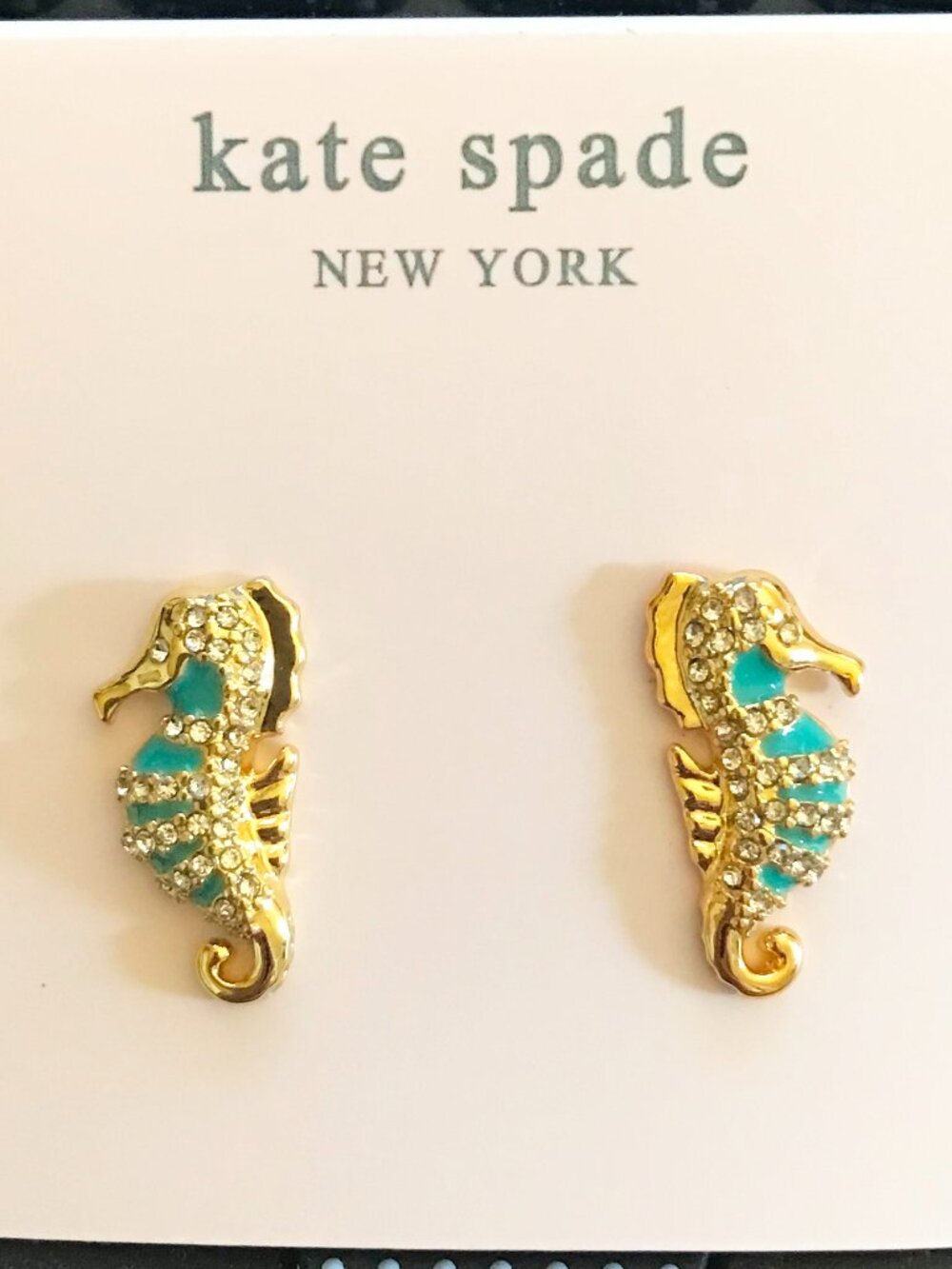 Kate Spade Seahorse Stud Earrings